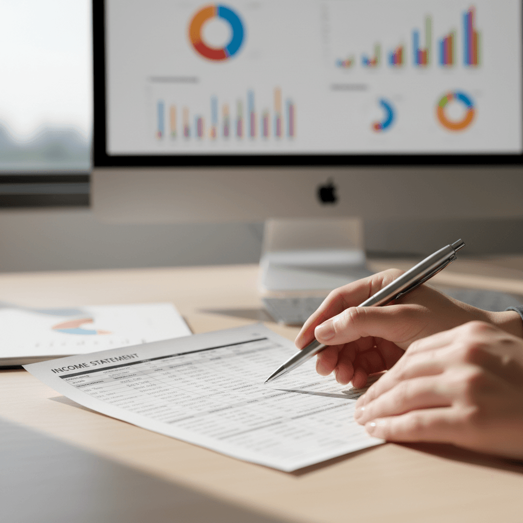 Hands reviewing financial documents